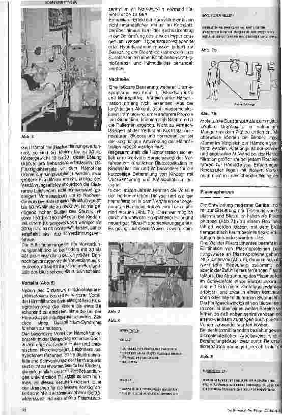 Vorschauseite 2: Hämofiltration, Plasmapherese und Hämoperfusion als moderne Detoxikationsverfahren in der Kinderdialyse
