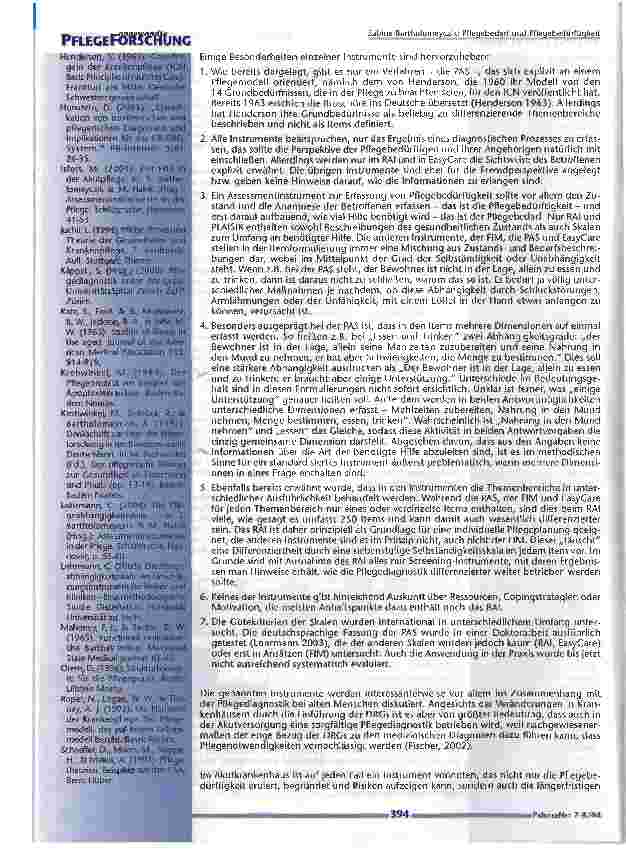 Vorschauseite 6: Pflegebedarf und PflegebedürftigkeitKonzeptentwicklung, Operationalisierung und Konsequenzen