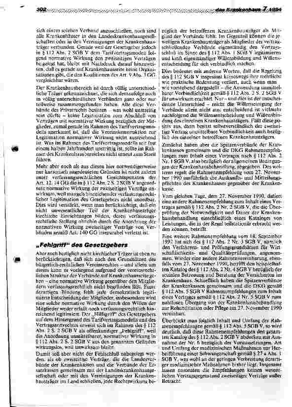 Vorschauseite 5: Das Krankenhaus zwischen Kostendämpfung und Versorgungsauftrag