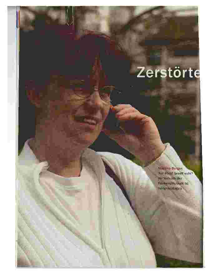 Vorschauseite 1: Zerstörte Hoffnungen