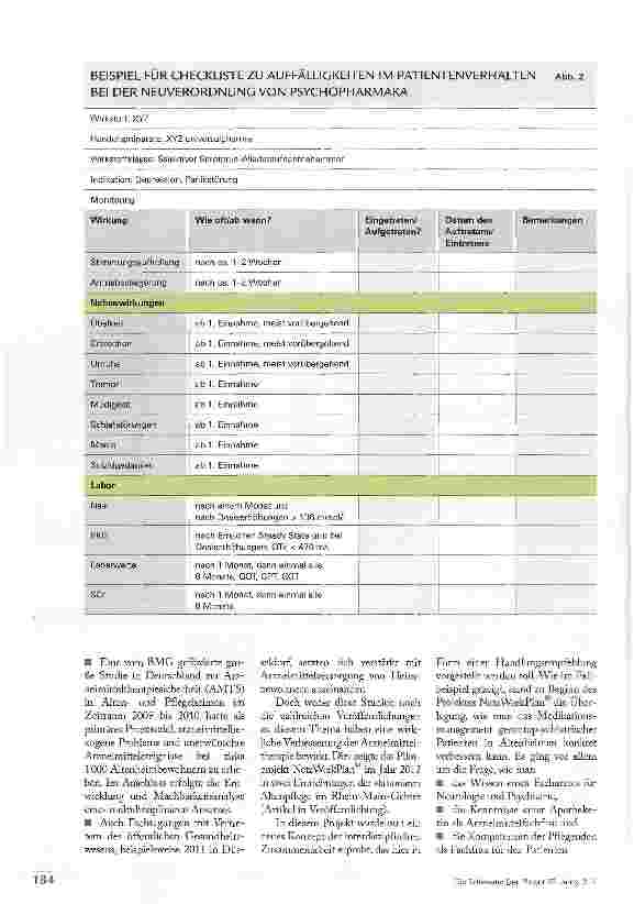 Vorschauseite 3: MEDIKATIONSMANAGEMENT GEMEINSAM VERBESSERN