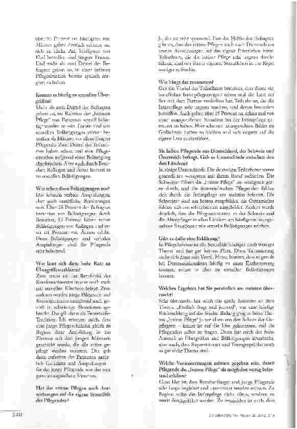 Vorschauseite 3: ENDLICH FRAGT MAL JEMAND
