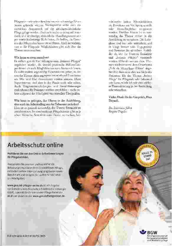 Vorschauseite 4: ENDLICH FRAGT MAL JEMAND