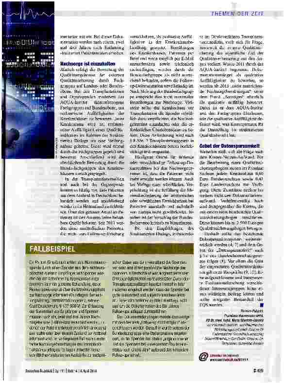 Vorschauseite 2: Follow-up in die neue Welt