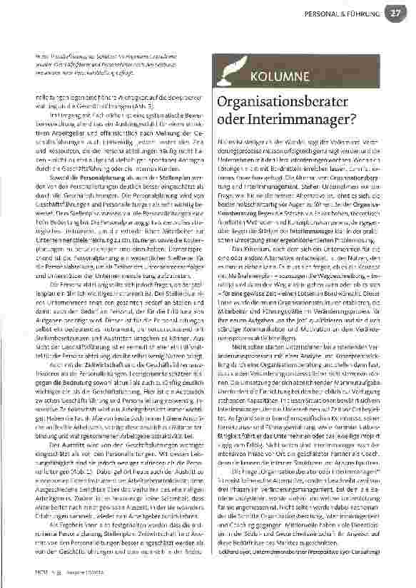 Vorschauseite 2: Wozu ist Personalarbeit eigentlich da?