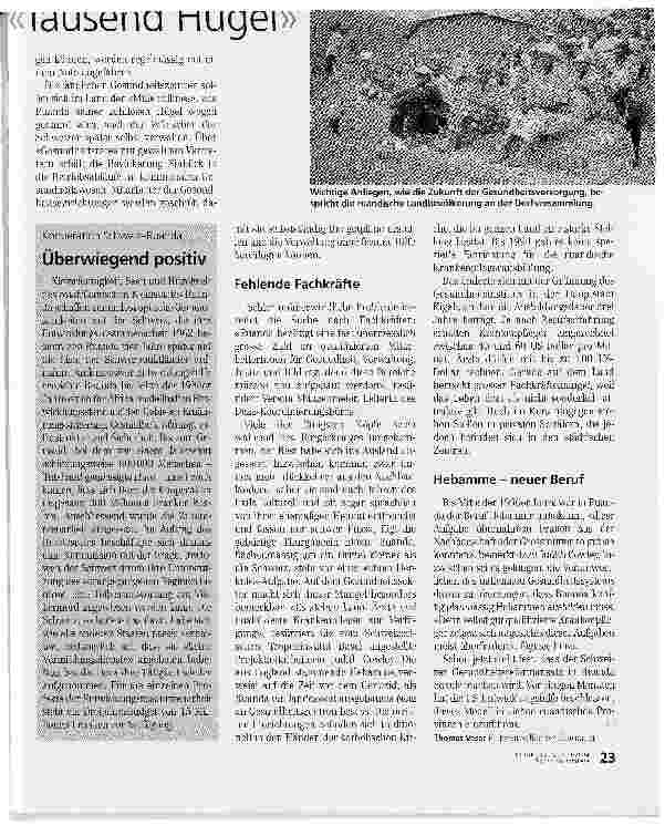 Vorschauseite 2: Basisgesundheit für das Land der Tausend HügelRuanda