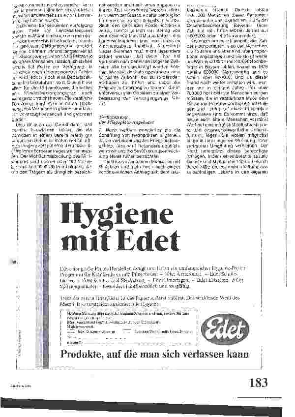 Vorschauseite 2: Bayerns Altenpolitik
