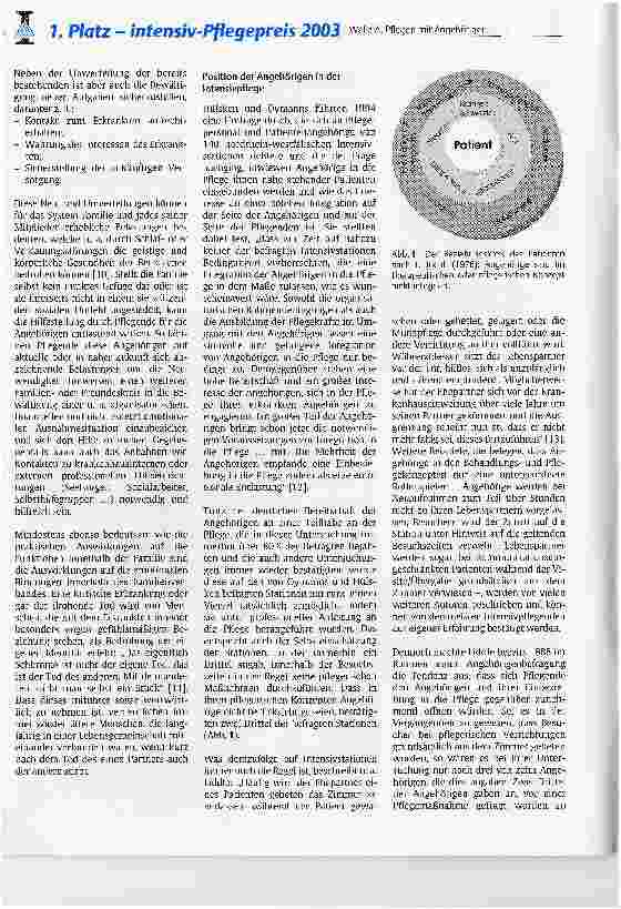 Vorschauseite 5: Pflegen mit AngehörigenPlädoyer für die Integration naher Angehöriger in die Intensivpflege erwachsener Patienten