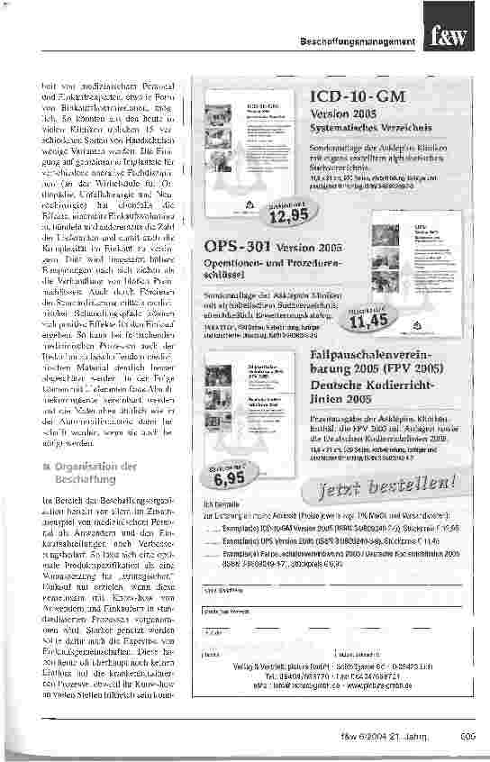 Vorschauseite 2: Best Practice für die Beschaffung im Krankenhaus