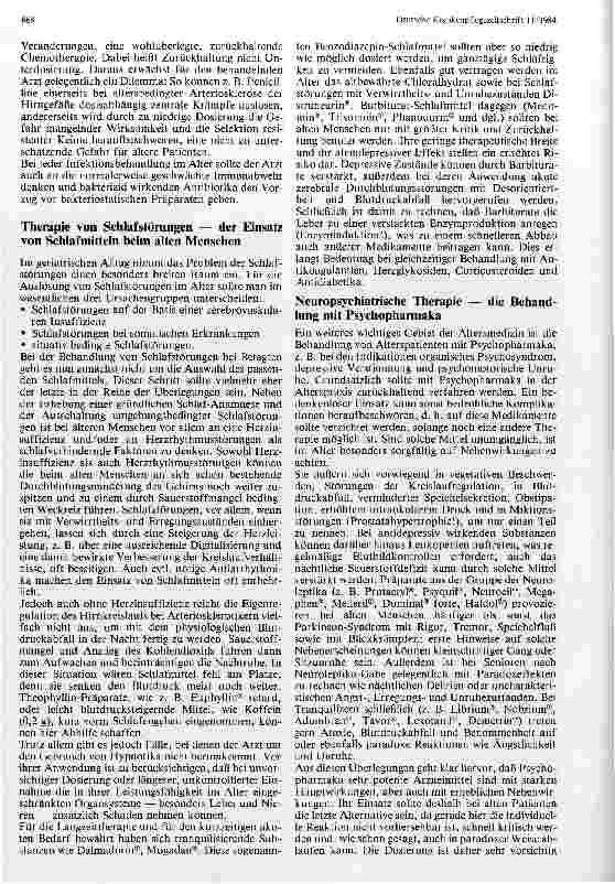 Vorschauseite 4: Arzneimittelwirkung beim alten Menschen
