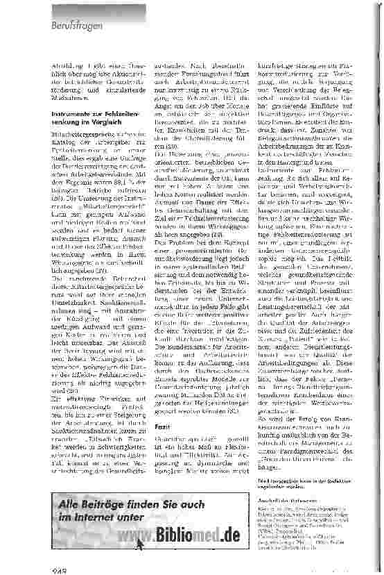 Vorschauseite 3: Fehlzeitenmanagement in Krankenhausunternehmen