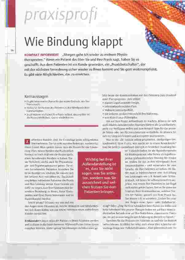 Vorschauseite 1: Wie Bindung klappt