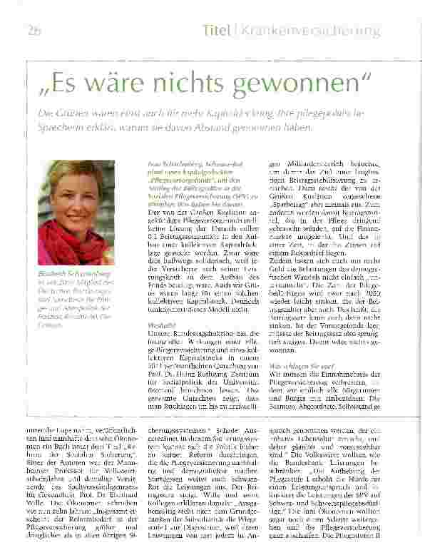 Vorschauseite 1: Es wäre nichts gewonnen
