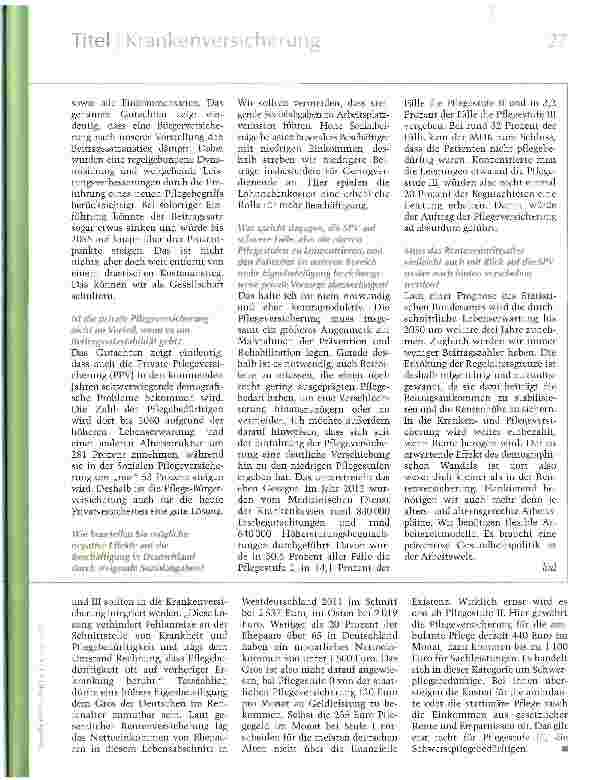 Vorschauseite 2: Es wäre nichts gewonnen