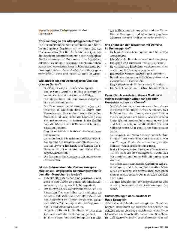 Vorschauseite 5: Naturerleben öffnet neue Türen