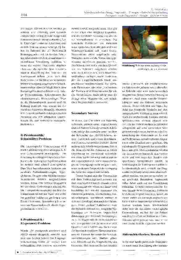Vorschauseite 4: Schockraumbehandlung: Diagnostik - Therapie -Entscheidungsfindung