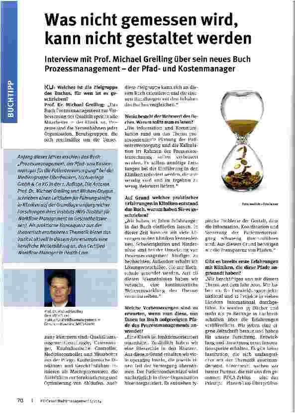 Vorschauseite 1: Was nicht gemessen wird, kann nicht gestaltet werden