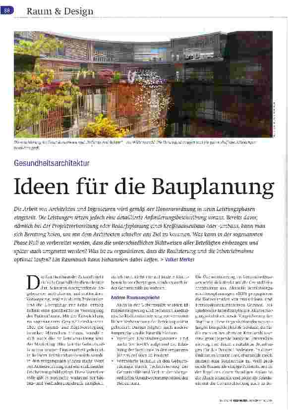 Vorschauseite 1: Ideen für die Bauplanung