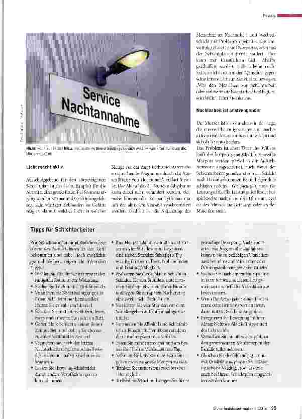 Vorschauseite 2: Fit durch die Nacht