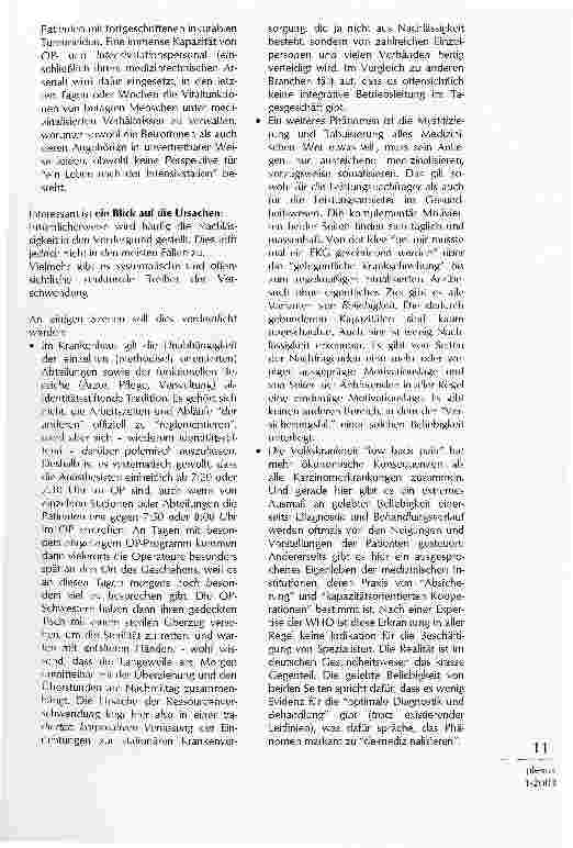 Vorschauseite 2: SYSTEMBEDINGTES REDUNDANTES HANDELNIN DER MEDIZIN ODER DAS PROBLEM DERALLGEMEINEN VERSCHWENDUNG VONRESSOURCEN