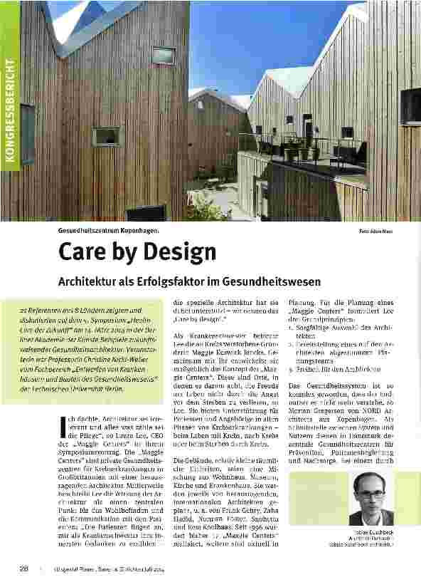 Vorschauseite 1: Care by Design