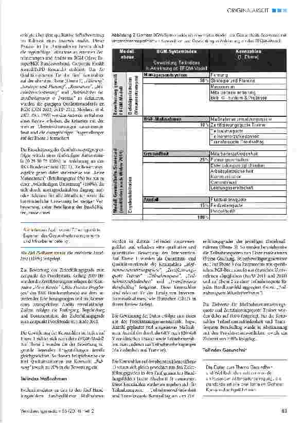 Vorschauseite 5: Entwicklung eines Instruments zur Bedarfsermittlung und zum Monitoring im Betrieblichen Gesundheitsmanagement (BGM) eines Versicherungskonzerns