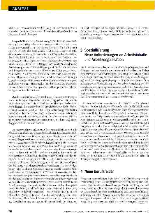 Vorschauseite 3: Beschleunigung im Krankenhausalltag Konsequenzen für Beschäftigte und Patienten
