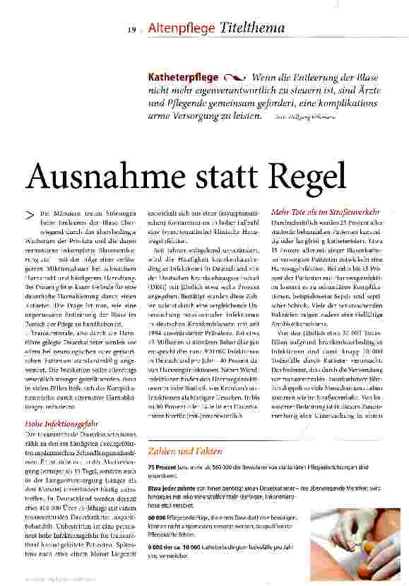 Vorschauseite 2: Ausnahme statt Regel