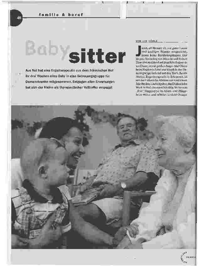 Vorschauseite 1: Babysitter