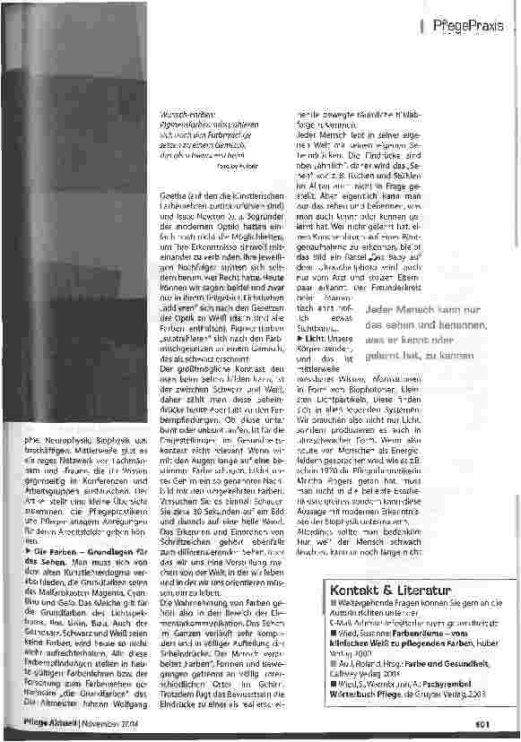 Vorschauseite 2: Farbe, Raum und Gesundheit