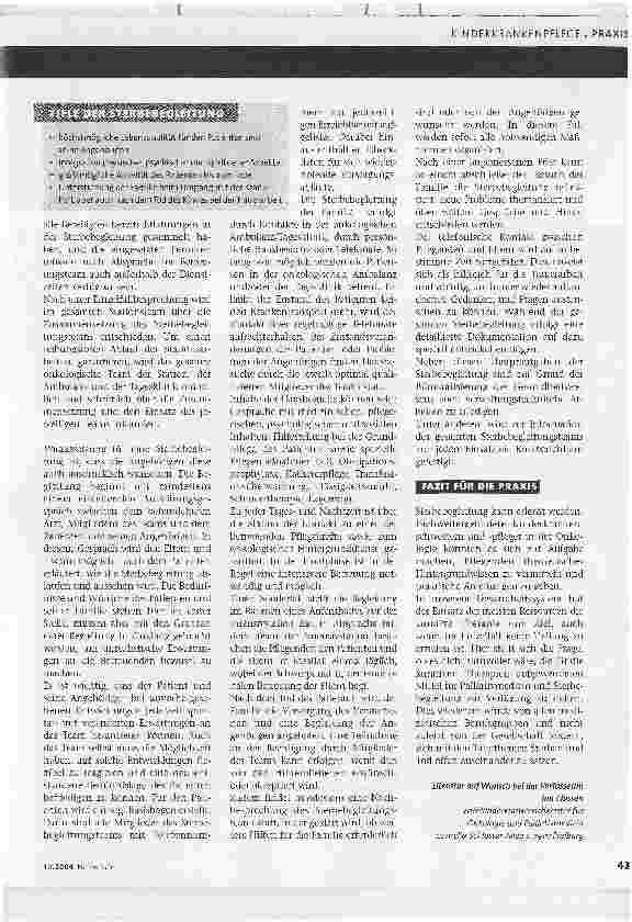 Vorschauseite 2: Hilfe nur im Team. Sterbebegleitung in der pädiatrischen Onkologie