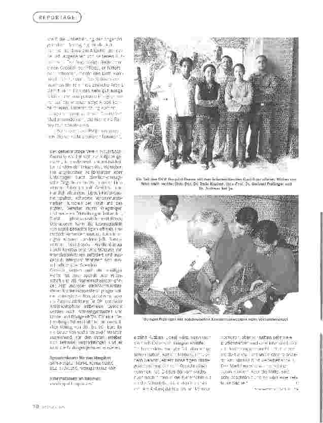 Vorschauseite 3: Klinik für Plastische Chirurgie in Nepal