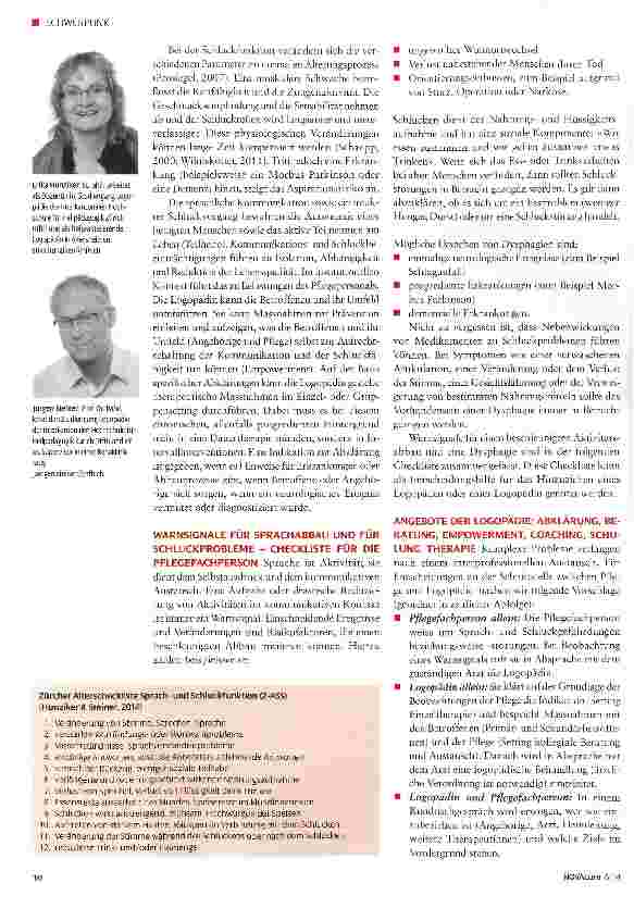 Vorschauseite 2: Ein Gewinn für alle