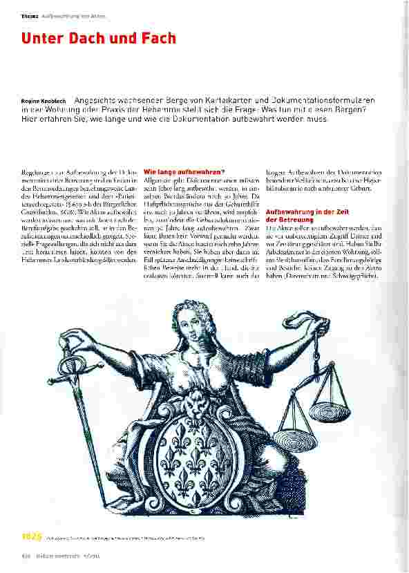 Vorschauseite 1: Unter Dach und Fach