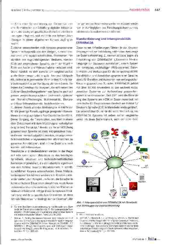 Vorschauseite 2: Vernetzung statt Vereinheitlichung Digitale Forschungsinfrastrukturen in den Geisteswissenschaften