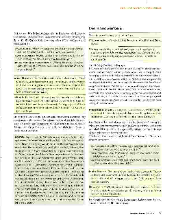 Vorschauseite 5: Frau ist nicht gleich Frau