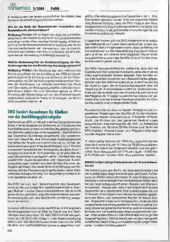 Vorschauseite 4: Schaltjahr 2005 - Start der Konvergenzphase -die Ruhe vor dem Sturm