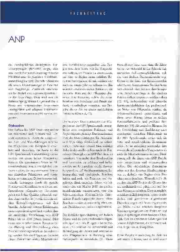 Vorschauseite 5: die einführung von erweiterter, wirksamer pflege im bereich HIV/AIDS