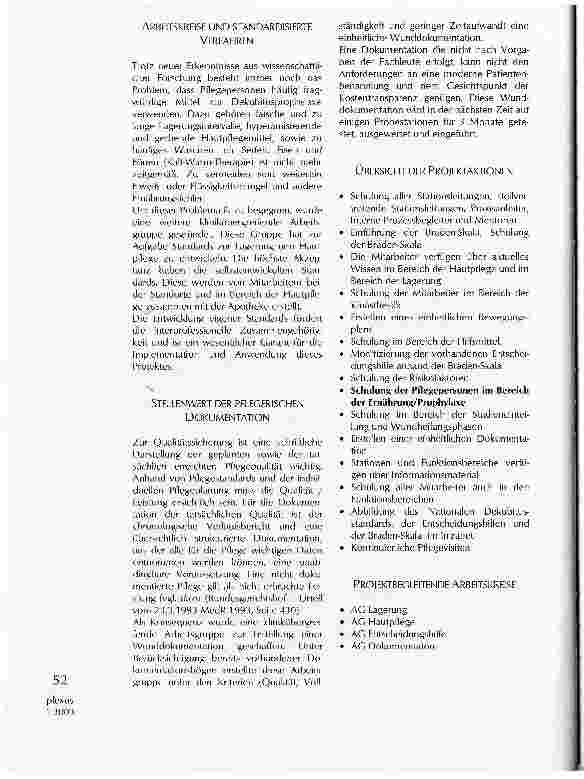 Vorschauseite 3: IMPLEMENTIERUNG DES NATIONALEN DEKUBITUSSTANDARDS AM KLINIKUM DERUNIVERSITÄT MÜNCHEN