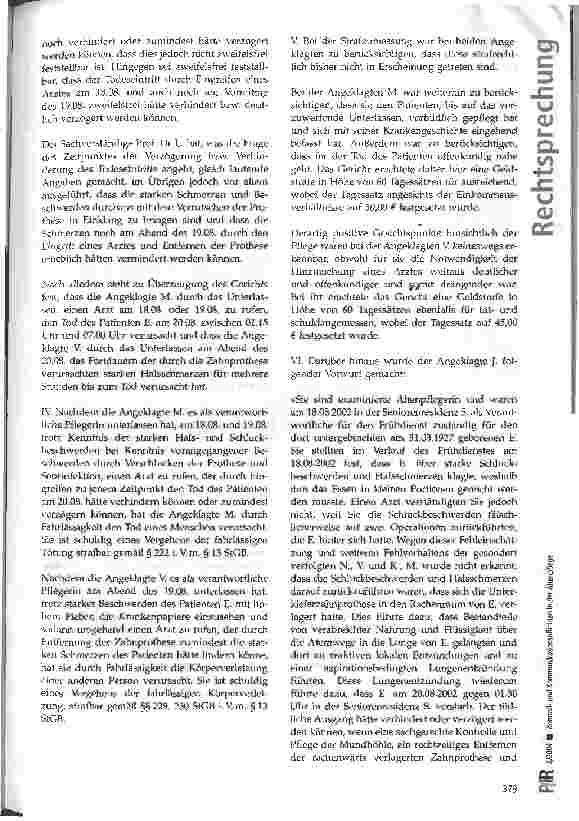 Vorschauseite 5: Kontrollund Kommunikationspflichten in der Altenpflege