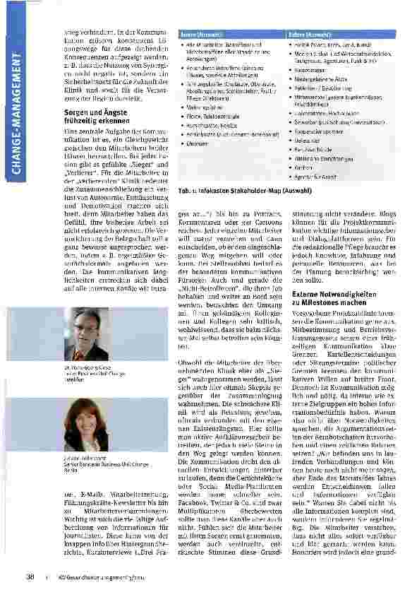 Vorschauseite 3: Fusion - Kommunikation -TransformationWie Veränderungen sinnvoll begleitet werden