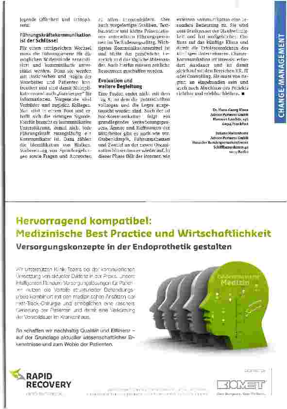 Vorschauseite 4: Fusion - Kommunikation -TransformationWie Veränderungen sinnvoll begleitet werden