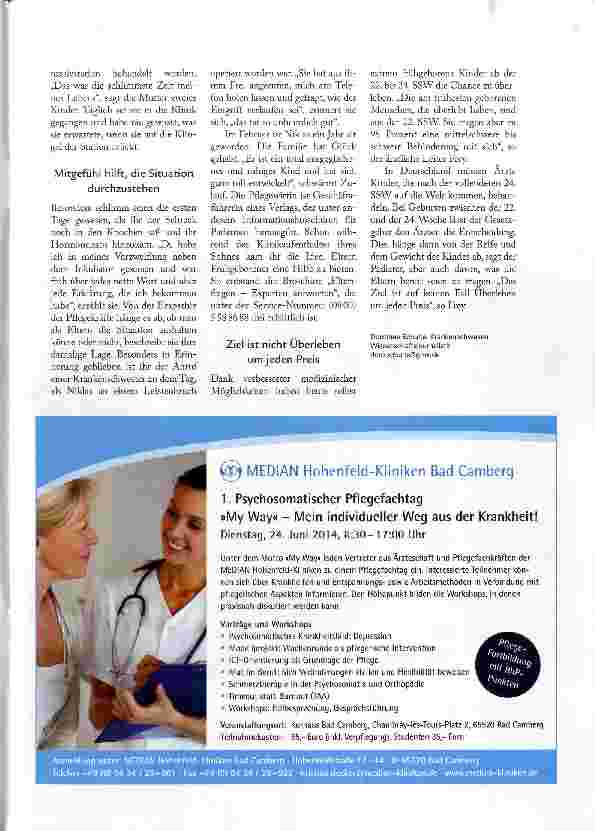 Vorschauseite 4: SANFTE ÜBERLEITUNG INS LEBEN