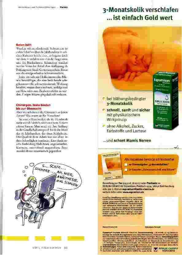 Vorschauseite 2: Das Mädchen Anaesthesia
