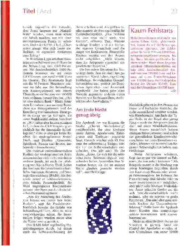 Vorschauseite 2: Freizeit am Roulettetisch