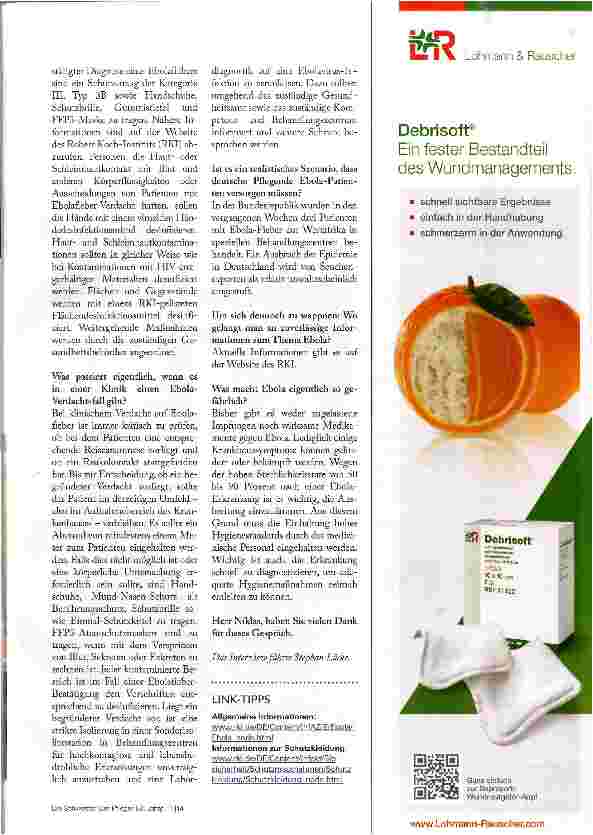 Vorschauseite 2: ES GELTEN STRENGE HYGIENEVORSCHRIFTEN