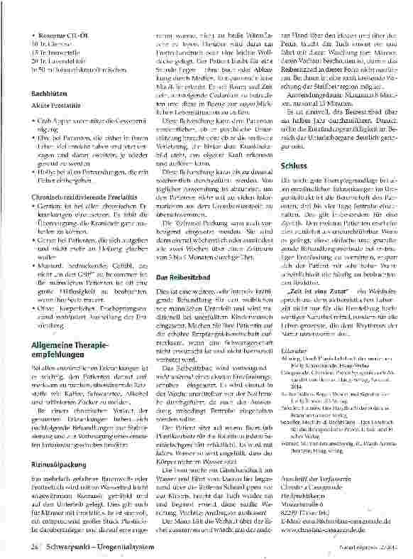 Vorschauseite 5: Entzündungen im Urogenitalsystem