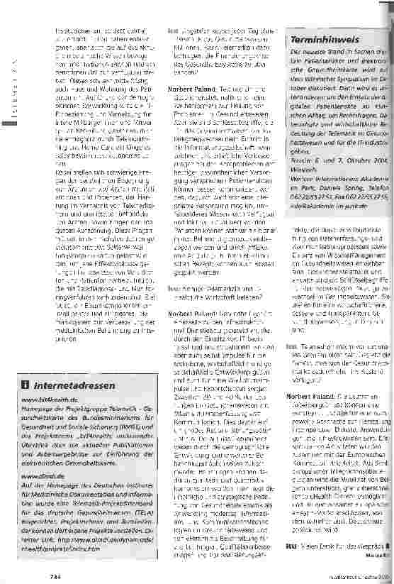 Vorschauseite 3: Das weltweit größte EDV-ProjektElektronische Gesundheitskarte, EPA, Health Professional Card und Telemedizin -aktueller Stand in Deutschland