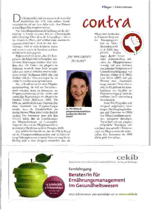 Vorschauseite 2: ZURÜCK ZUR PPR?