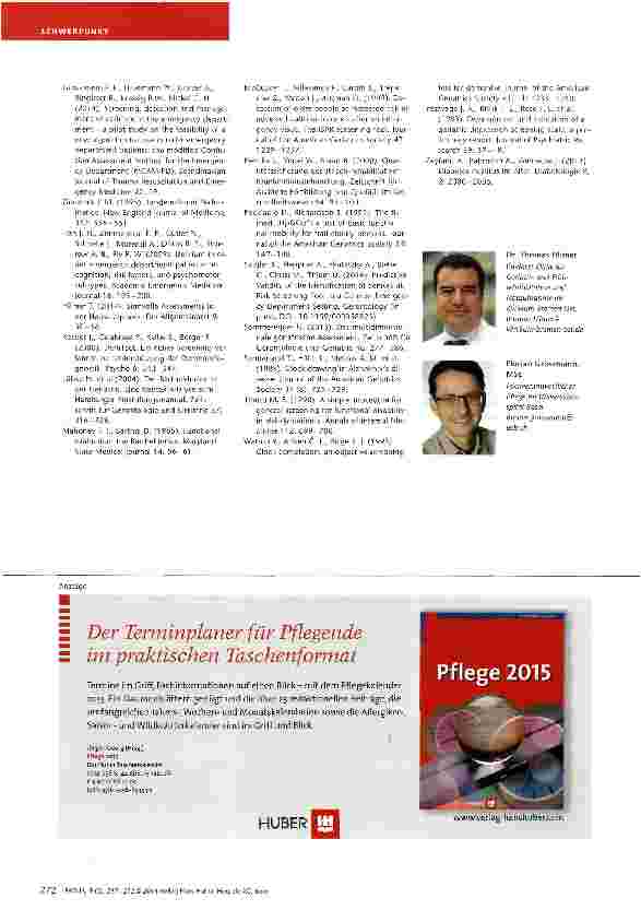 Vorschauseite 6: Assessment in der Geriatrie und Notaufnahme